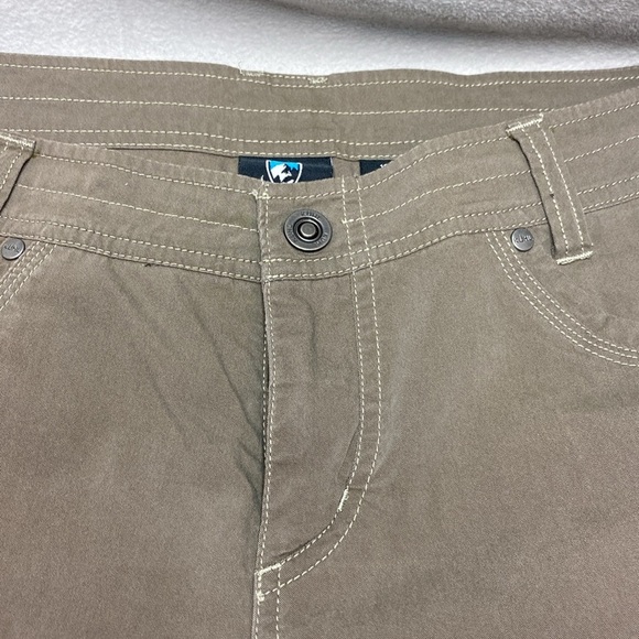 Kuhl Vintage Patina Dye khaki cargo pants size 12 - Picture 2 of 10